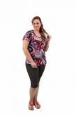 2914- Blusa Liganete com manga dupla