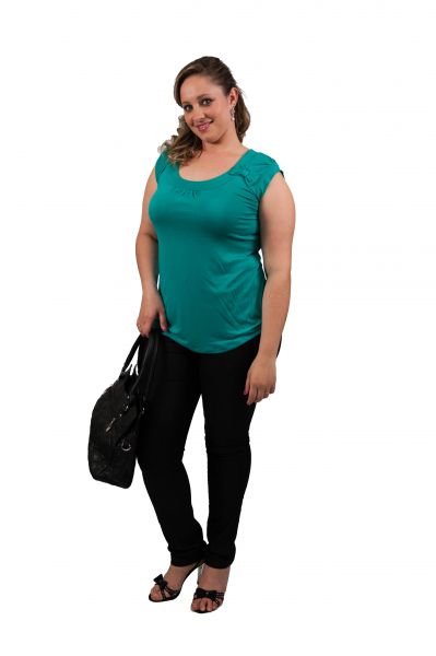 2924- Blusa visco-lycra com top