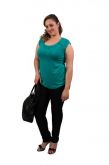2924- Blusa visco-lycra com top