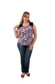 2905- Blusa Liganete regata com passamaria